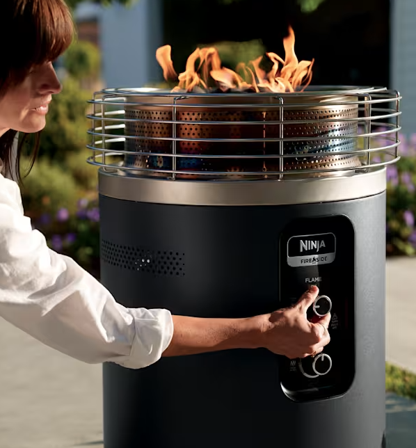 The Ninja Fireside360™ Outdoor Heater & Fire Pit : The Ultimate Backyard Upgrade