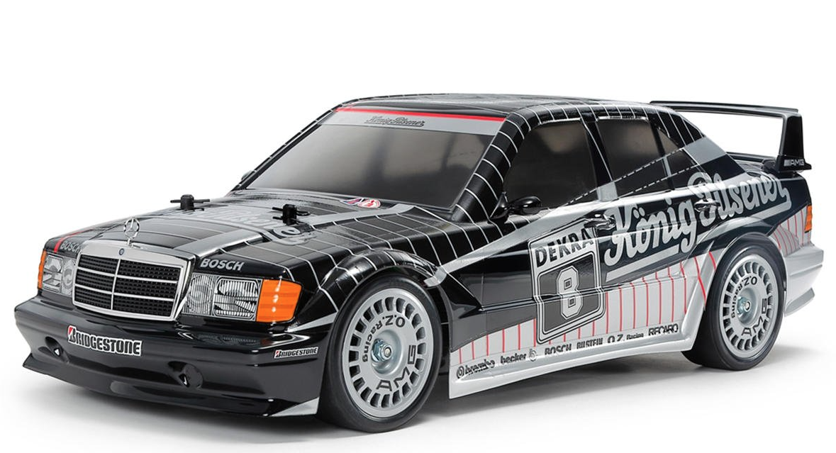 Tamiya Mercedes-Benz 190E 2.5-16V EVO II (1991) : DTM Legend Reborn in 1/10 Scale