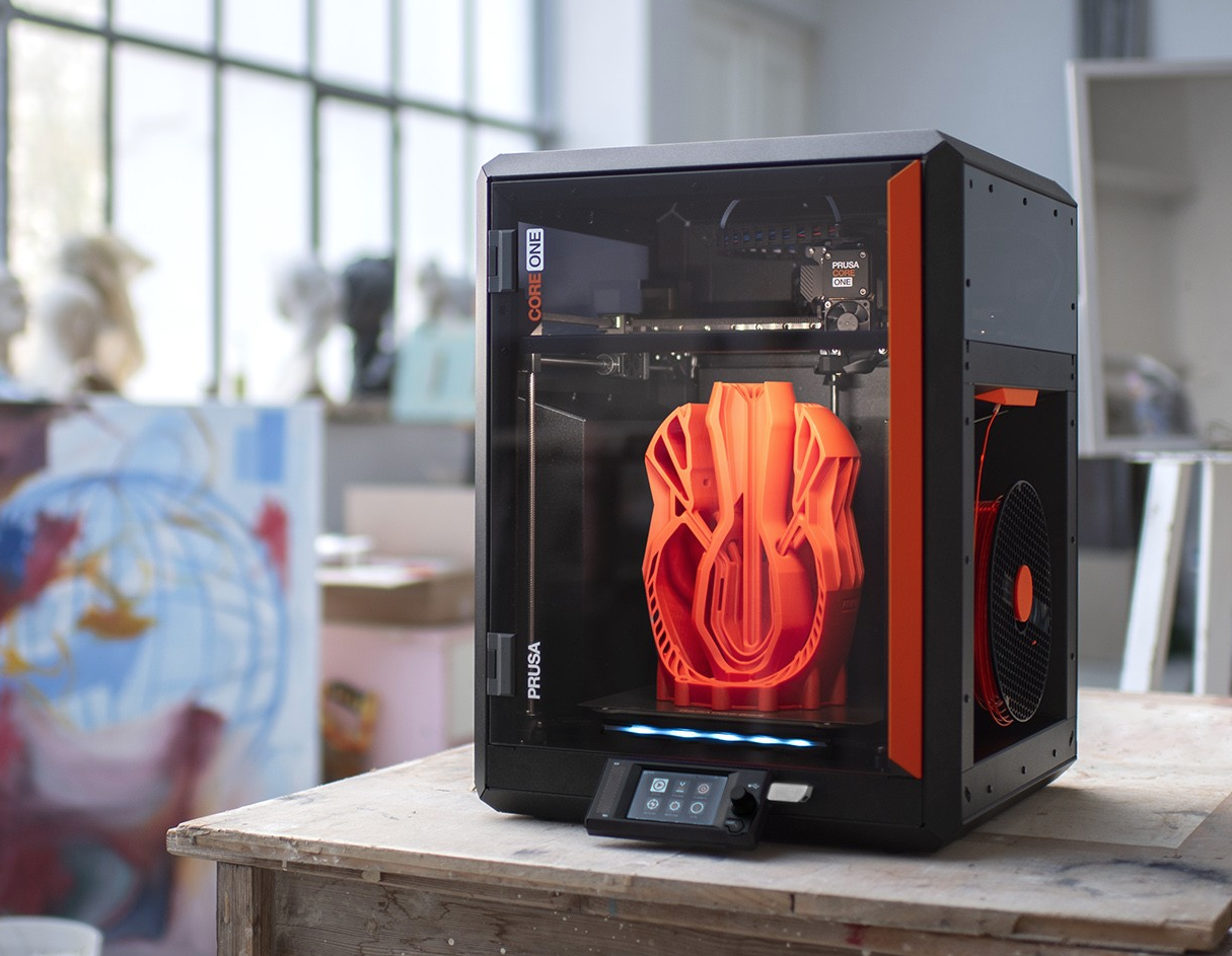 PRUSA CORE ONE : The Future-Proof 3D Printer Built for Makers Who Mean Business