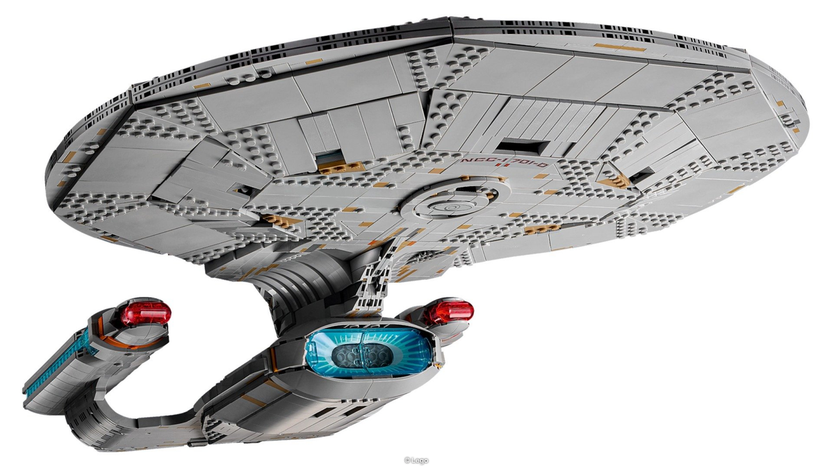 LEGO Star Trek Enterprise-D: The Ultimate Trekkie Build