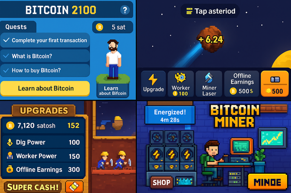 Play Games, Have Fun, Earn Bitcoin